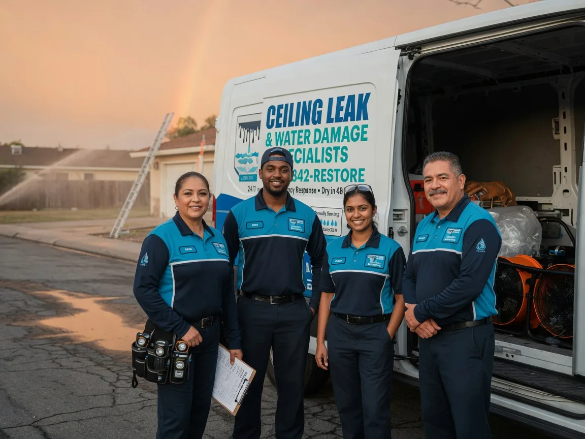 Ceiling Leak Cleanup company in Hop Bottom, PA