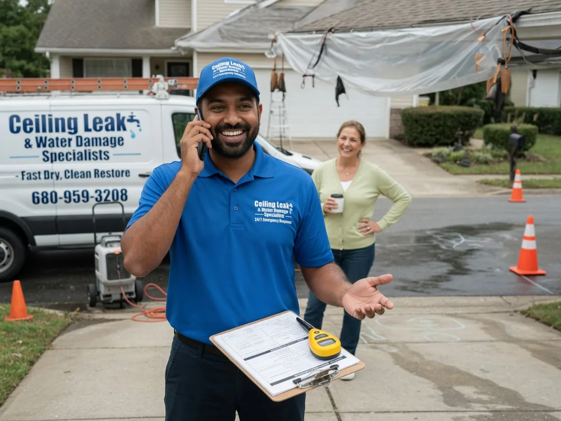 Ceiling Leak Cleanup Hop Bottom, PA FAQs